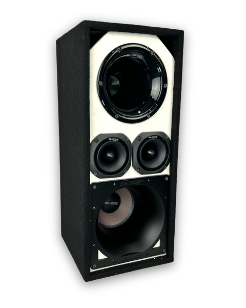 Loaded Supra Audio LA Speaker Box (1 LA 6.5'') (2T)(1D)(WHITE)