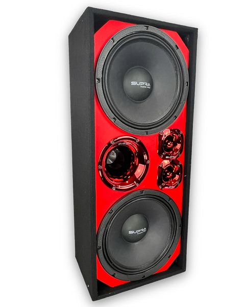Loaded Supra Audio Chuchero 12" with 2" Driver (RED)